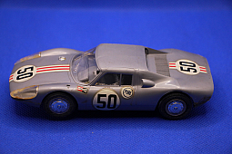 Slotcars66 Porsche 904 1/32nd scale Monogram slot car silver #50 